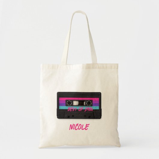 Persoonlijke Cassetteregel Tas Aangepaste Naam & J (Voorkant)
