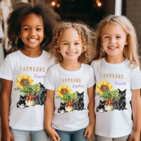 Persoonlijke 'Cats n Veggies Farmhand Kids'