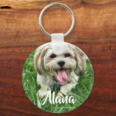 Persoonlijke Cavachon-Sleutelhanger Sleutelhanger (Voorkant)