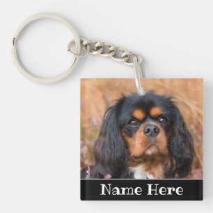 Persoonlijke Cavalier King Charles Spaniel Dog Sleutelhanger