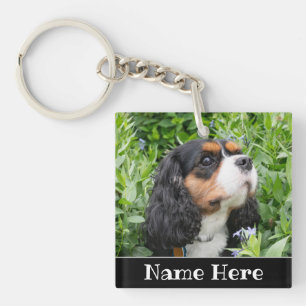 Persoonlijke Cavalier King Charles Spaniel Dog Sleutelhanger