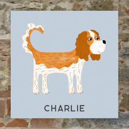 Persoonlijke Cavalier King Charles Spaniel Hond Poster