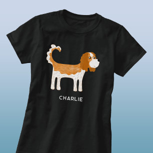 Persoonlijke Cavalier King Charles Spaniel Hond T-shirt