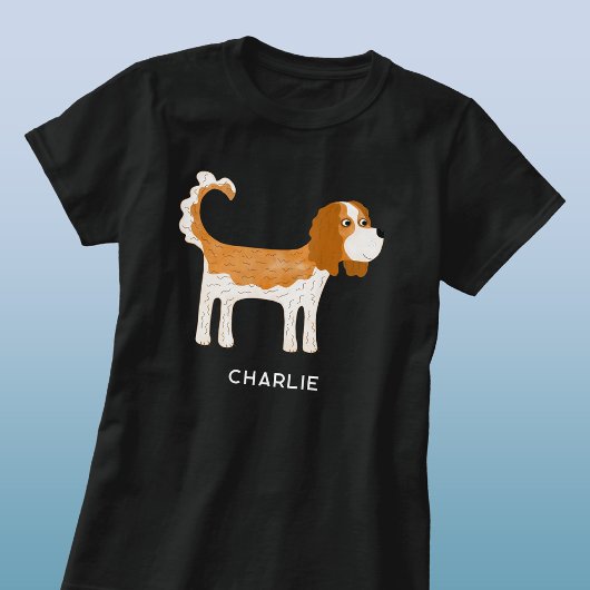 Persoonlijke Cavalier King Charles Spaniel Hond T-shirt