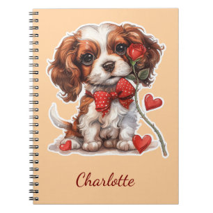 Persoonlijke Cavalier King Charles Spaniel Notitieboek
