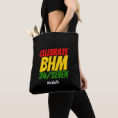 Persoonlijke CELEBRATE BHM 24/SEVEN Tote Bag (Dichtbij)