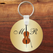 Persoonlijke Cello Sleutelhanger (Voorkant)