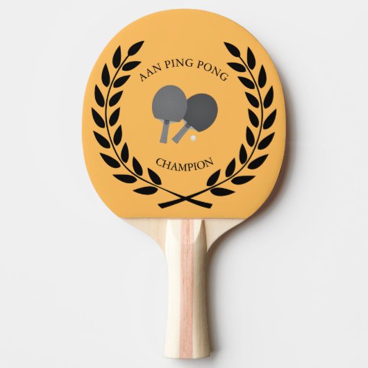 Persoonlijke Champion Ping Pong Paddle Tafeltennisbatje (Voorkant)