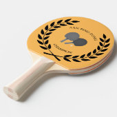 Persoonlijke Champion Ping Pong Paddle Tafeltennisbatje (Voorkant Gekanteld)