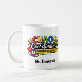 Persoonlijke Chaos Coördinator Docent Koffiemok (Links)