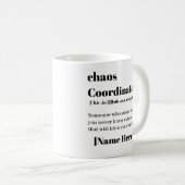 Persoonlijke Chaos Coördinator Koffiemok (Voorkant rechts)