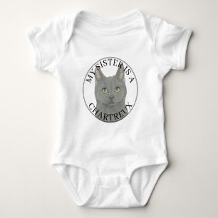 Persoonlijke Chartreux Kat Grotere Zus Romper
