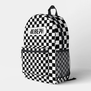 Persoonlijke Checkerboard Rugzak voor Kinderen