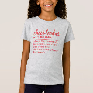 Persoonlijke Cheerleader Definition T-Shirt