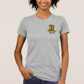 Persoonlijke Cheerleader Naam, Aangepaste Cheer T-shirt (Voorkant)