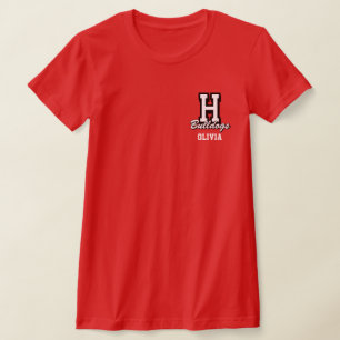 Persoonlijke Cheerleader Naam, Aangepaste Cheer T-shirt