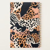 Persoonlijke cheeta- en zebraprint planner (Achterkant)