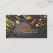 Persoonlijke Chef Catering Groenten & Kruiden Desi Visitekaartje (Voorkant)