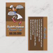 Persoonlijke Chef.Catering.Meal Delivery.Service Visitekaartje (Voorkant / Achterkant)