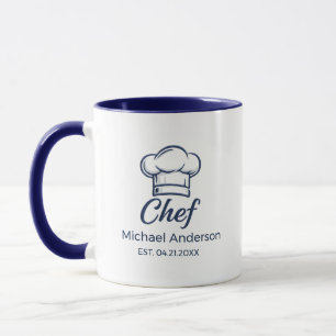 Persoonlijke Chef Mok – Naam op Keukencadeau