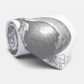 Persoonlijke Chef  Plantaardige illustratie Stropdas (Opgerold)