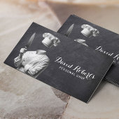 Persoonlijke Chef Privé Chef Restaurant Chalkboard Visitekaartje