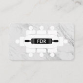 Persoonlijke Chef Seed Table Rolling Pin Visitekaartje (Voorkant)