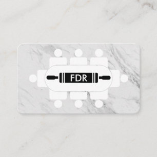 Persoonlijke Chef Seed Table Rolling Pin Visitekaartje