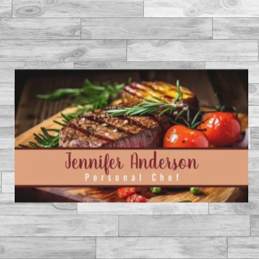 Persoonlijke Chef Sous Chef Restaurant Visitekaartje