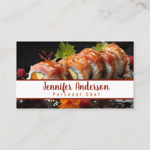 Persoonlijke Chef Sous Chef Restaurant Visitekaartje