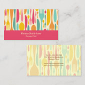 Persoonlijke Chef Visitekaartje (Voorkant / Achterkant)