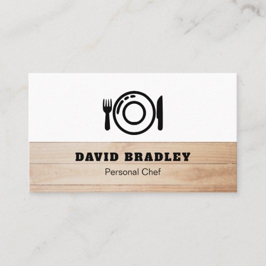 Persoonlijke Chef Visitekaartje (Voorkant)