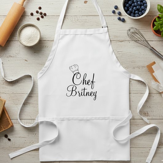 Persoonlijke Chefs Hoed Standaard Schort
