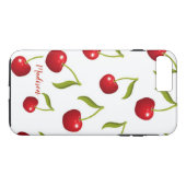 Persoonlijke Cherry-telefoondraagtas Case-Mate iPhone Case (Achterkant (Horizontaal))