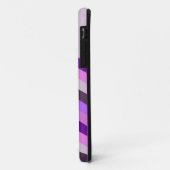 Persoonlijke Chevron Paarse Blast Case-Mate iPhone Case (Achterkant/links)