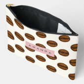 Persoonlijke Chic Coffee Bean Etui (Open)