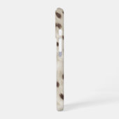 Persoonlijke Chic Neutrale Luipaard Dierenprint iPhone 16 Hoesje (Linkerkant)