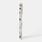 Persoonlijke Chic Neutrale Luipaard Dierenprint iPhone 16 Hoesje (Rechterkant)