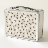 Persoonlijke Chic Neutrale Luipaard Dierprint (Achterkant)