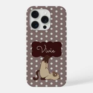 Persoonlijke Chic Stippen  iPhone 15 Pro Case