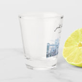 Persoonlijke Chicago Skyline Shot Glas (Links)