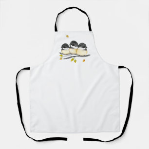 Persoonlijke Chickadee Bird Apron Schort
