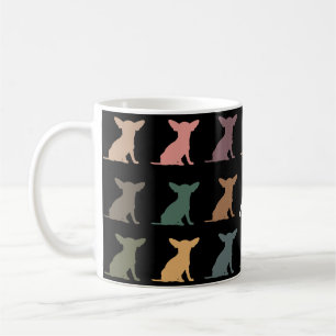 Persoonlijke Chihuahua-cadeau Aangepaste naam Retr Koffiemok
