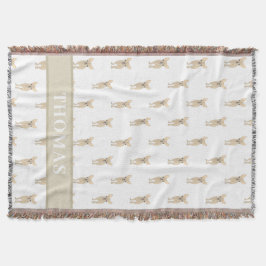 Persoonlijke Chihuahua (Kort Haar, Reebruin) Deken