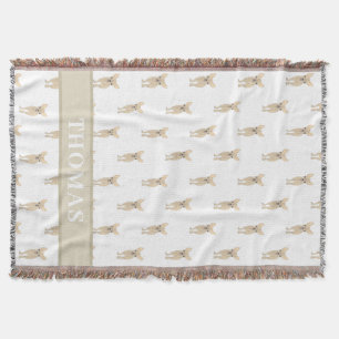 Persoonlijke Chihuahua (Kort Haar, Reebruin) Deken