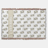 Persoonlijke Chihuahua (Langharige driekleur) Deken (Voorkant)