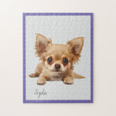 Persoonlijke Chihuahua Legpuzzel (Verticaal)