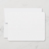 Persoonlijke Chocolade Lab Briefkaart Briefpapier (Achterkant)