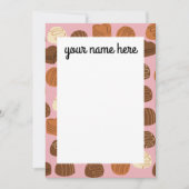 Persoonlijke chocolade Pralines Bedankt voor de ka (Voorkant)