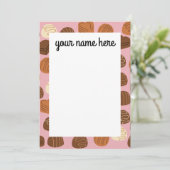 Persoonlijke chocolade Pralines Bedankt voor de ka (Staand voorkant)